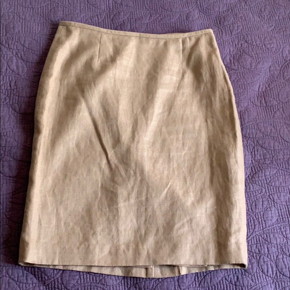 Calvin Klein twill-like long skirt size 6